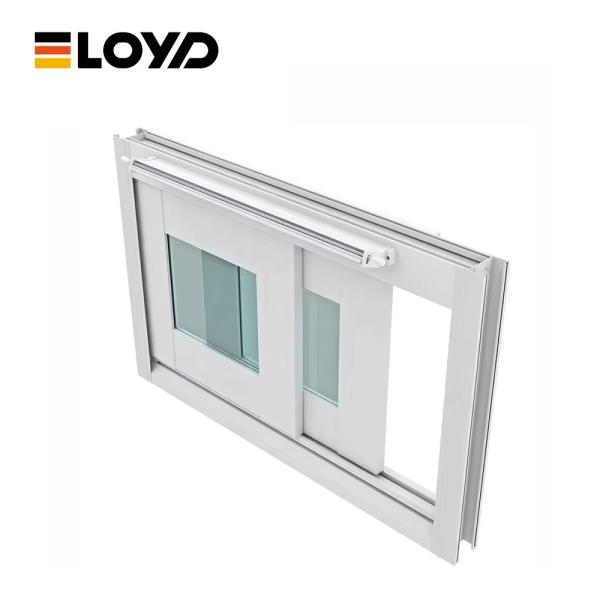 Ventana corrediza de aluminio con marco delgado para vistas panorámicas