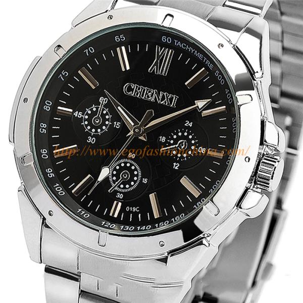 019C Fashion Watches Man Men's Watch Quartz Watch Full Stainless Steel Watch Quality Watch