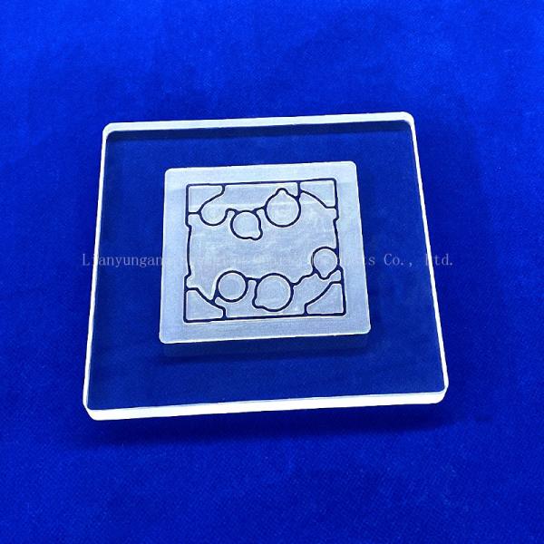 CNC Customize High Temperature Quartz Glass Plate For Curing Machine
