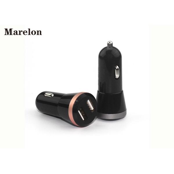 Portable Mini USB Car Charger Dual USB Port For Mobile Phone Charging