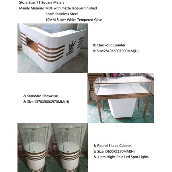 Красивые современные ювелирные экранные шкафы, украшенные светодиодными световыми лампами