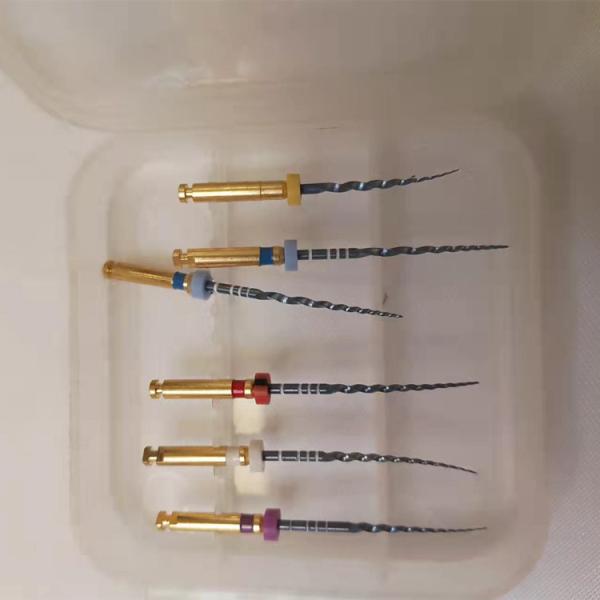 Instrumento dental da ativação azul flexível do calor de Niti Endo Rotary Files Root Canal