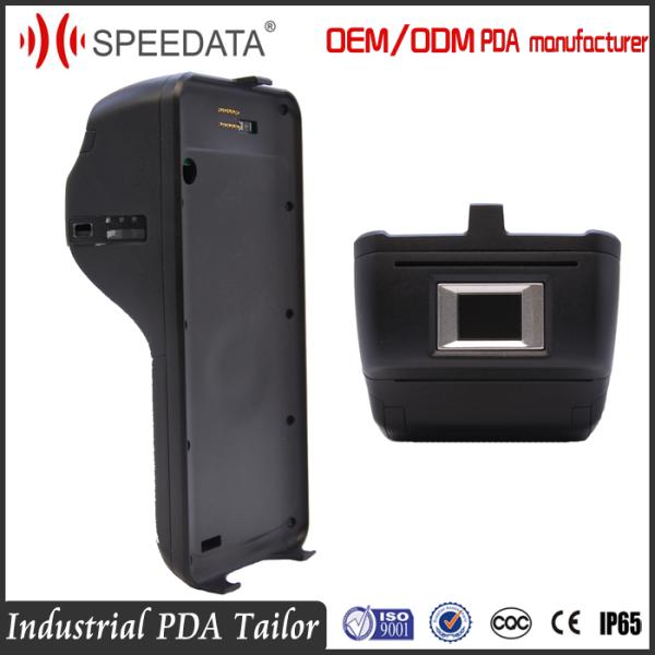 Android Fingerprint Scanner Industrial PDA With External Function Devices