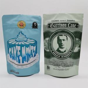 Poche flexible d'ODM empaquetant la poche compostable du fond plat 120g