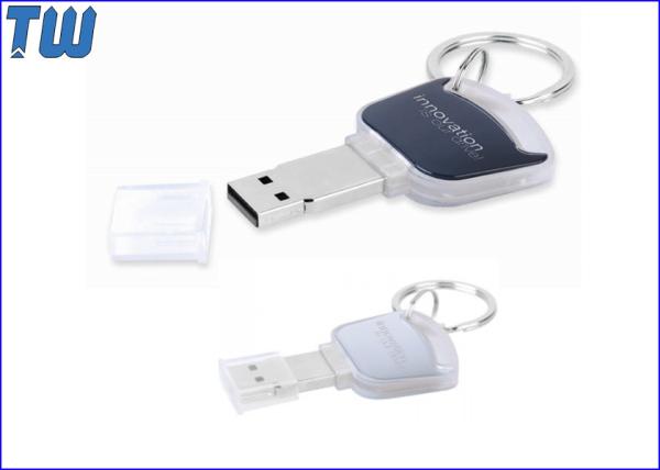 Light on Logo Plastic Key USB 128GB USB Drives Memory Storage Disk
