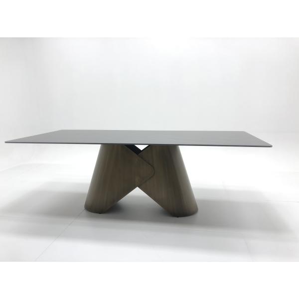 Эксклюзивный виллы высокого качества столовой набор прямоугольный мраморный премиум столик