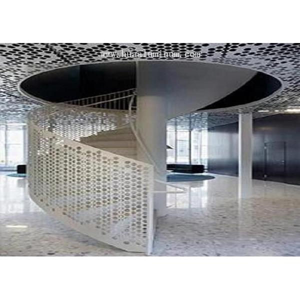 Heat Insulation Fence Aluminium Solid Panel ISO9001 Certification