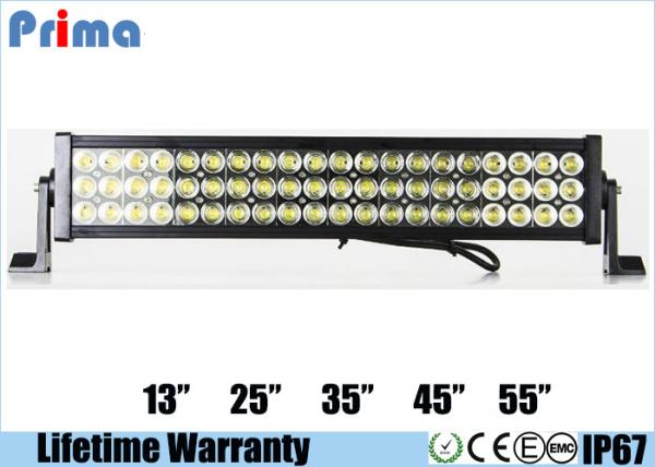 Super Bright 3 Rows Led Car Light Bar Three Rows Jeep Heavy Duty Lights