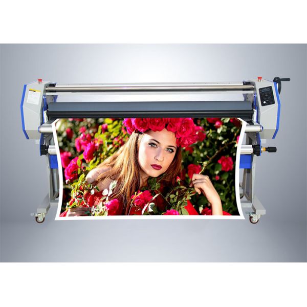 Laminadora de gran formato 220V / 110V con calentamiento infrarrojo y alta velocidad