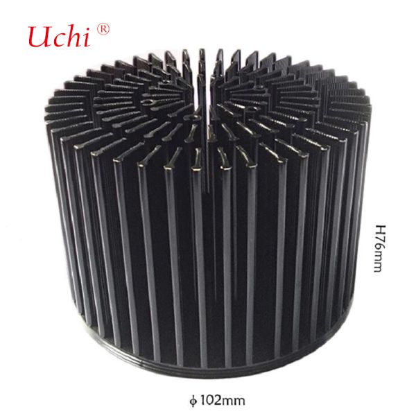 Cold Forged Aluminum COB Heat Sink Plates Downlight LED Lighting Fixtures