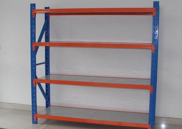 Medium Duty Steel Storage Shelves Units Powder Coated With 1-5 Height