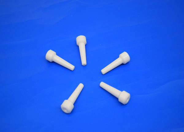 Wear Resistant Ceramic Sandblasting Nozzles Anti Corrosion ZrO2 Size Customized