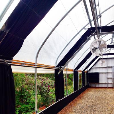 Vegetable Fruits Flowers Agricultural Light Deprivation Greenhouse with Plastic Shed