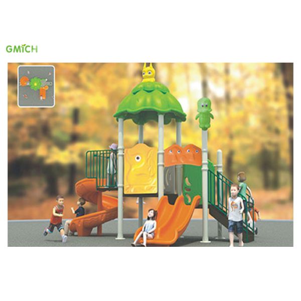 City Park Small Slide Set Equipment For Outdoor Children Playground Play Station Open Zone
