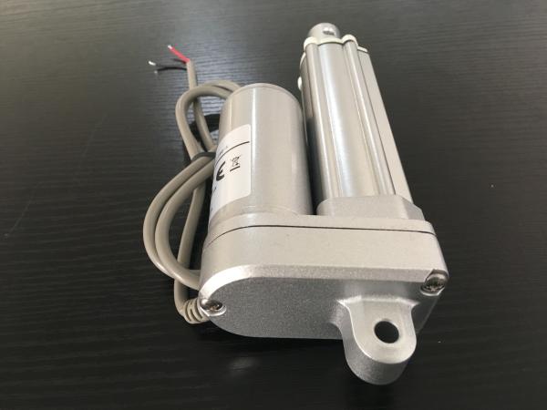 Small linear actuator for snow plough, 75mm stroke, 600N load, IP65, 12 volt linear actuator electric
