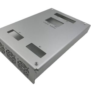 Impression sur écran de soie personnalisée Anodisé feuille d'aluminium Traitement des métaux châssis Shell découpe laser Flexion sans soudure