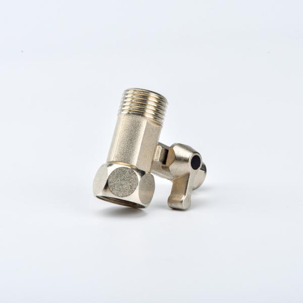 Bathroom Toilet G1/2 Thread Brass Angle Valve Dispenser Spigot