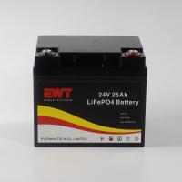 Prise en charge personnalisée Shell Lifepo4 Pack de batterie 24V 25AH pour vélo électrique