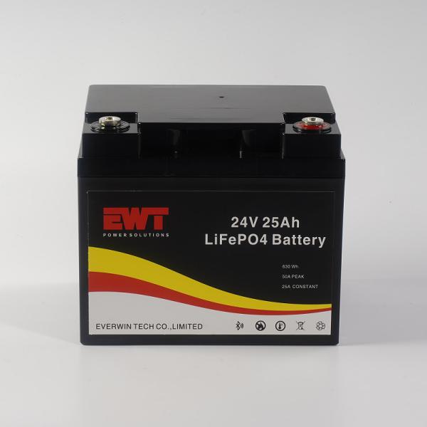 Suporte de Shell Lifepo4 Padrão de Bateria 24V 25AH para Bicicleta Elétrica
