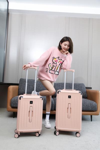 1683 Multifunctional fashionable travel suitcase 20 inches 24 inches 28 inches ABS material suitcase