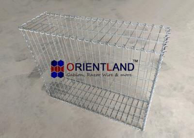 Tamanho soldado resistente à corrosão 1m×0.8m×0.3m da abertura 5cm×10cm das cestas de Gabion