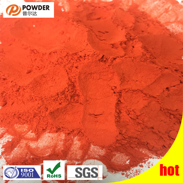 Crocodile Skin Powder Coating Chemical Resistance Orange Good Color Stability