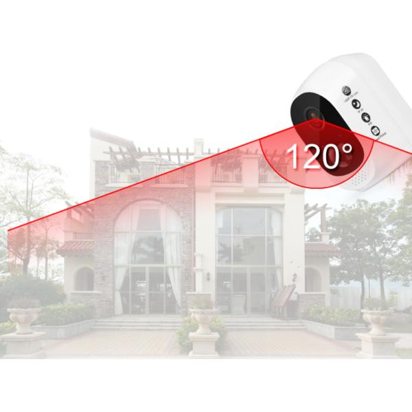 Gravador de vídeo da rede da câmera da bateria da grande capacidade da câmara de segurança de WiFi para qualquer tempo