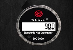 Effortless Mileage Tracking WGCVS 600-9999 Digital Hubodometer for Trucks and Trailers