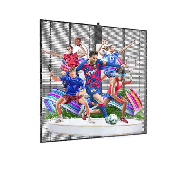 Factory Price P2.8 P3.9 P7.8 P10 P15 P20 Indoor LED Screen Transparent 3840Hz Refresh Membership Store Transparent LED Screen