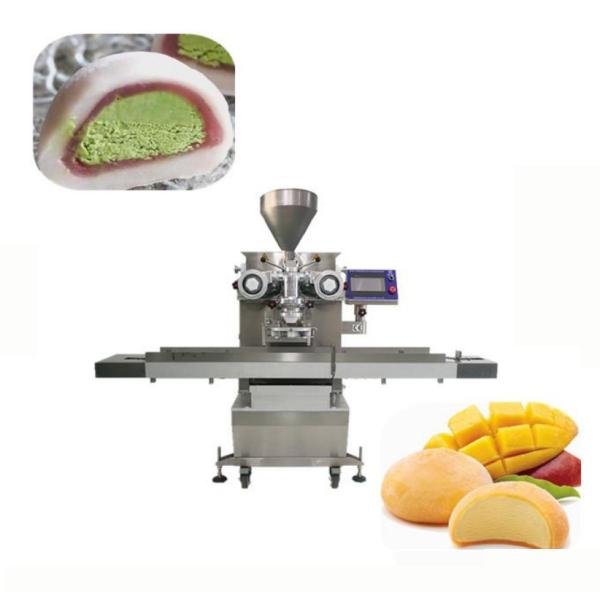 Double Mochi Ice Cream Filling P180 Automatic Encrusting Machine Aligning