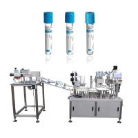 Reactivo redondo automático de la máquina de etiquetado del embotellado del tubo del banco limpio frasco eléctrico
