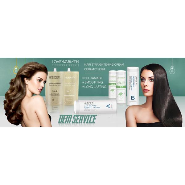 Permanet Keratin Hair Straightening Cream / Hair Rebonding Cream