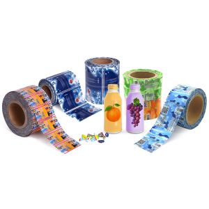 Customized Juice Drink Printing PET PVC Packaging Heat Shrink Sleeve Wrap