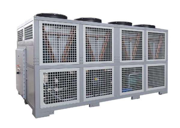 Air Cooled Screw Type Glycol Medical Packaged Water Chiller SUS Water Tank
