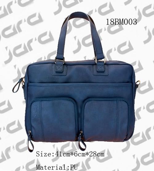 Laptop Mens Fashion Bags , Popular School Male Handbags 41*6*28cm Size
