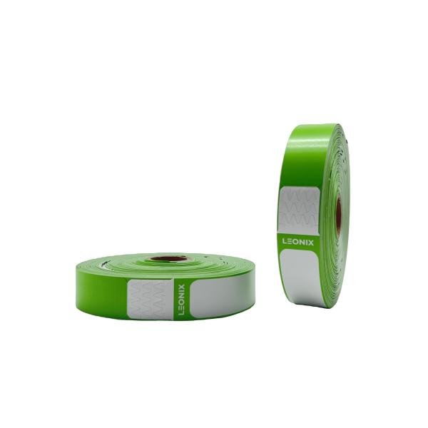 Customizable Adhesive Closure Thermal ID Wristbands 257*32mm Adult for Personalization