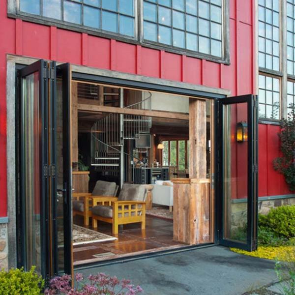 Inward / Outward Opening Commercial Aluminium Doors Durable AS2047 CSA Standard