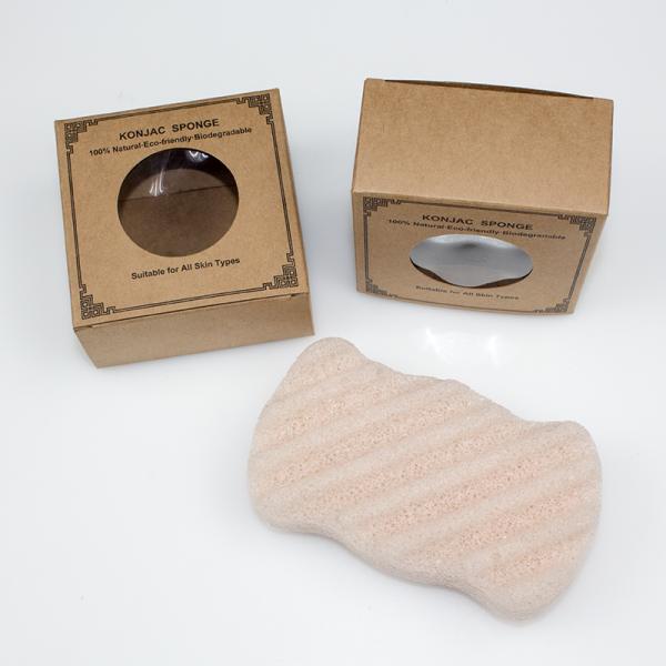 Уголь губки 10g тела волны Twill глубокий чистый бамбуковый и Konjac очищая слойка