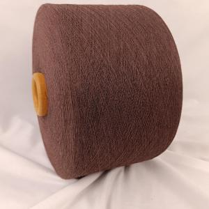 Ne20/1 Regenerated Cotton Yarn Recycled Cotton Polyester Blended Yarn For Socks