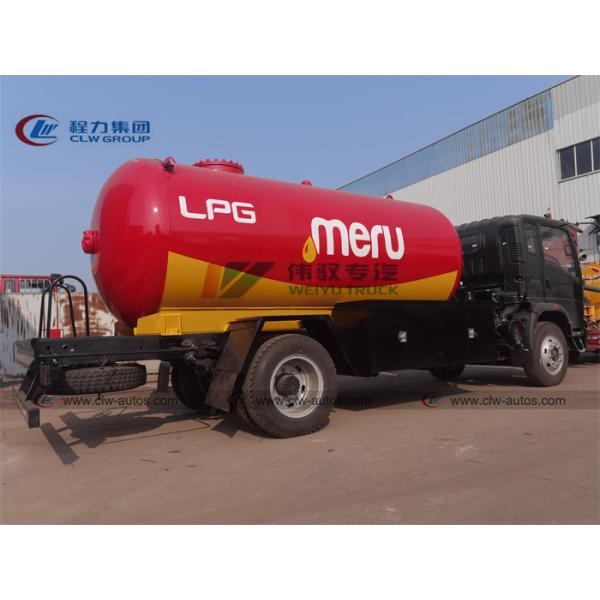 Тележка танка 5T LPG Q345R Bobtail для Refilling цилиндра
