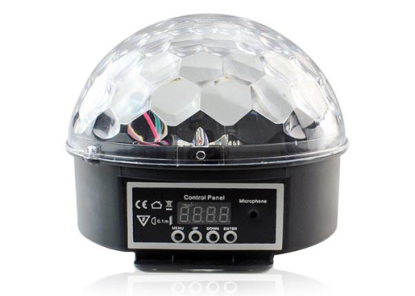 6*3W RGBWAP 6 Colors Or 3 Colors RGB Dmx512 18w Led Crystal Ball TSA253-2  USD8.95~9.95