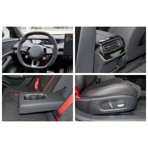Xiaomi SU7 Ultra High-Performance Tire 1.7㎡ Carbon Fiber Electric Lightning Yellow 2025 Sedan