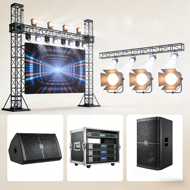 Used Hongcai Q4 Big Bee Eye Moving Head Wash Light | 40W OSRAM LED | High Power Stage Lighting