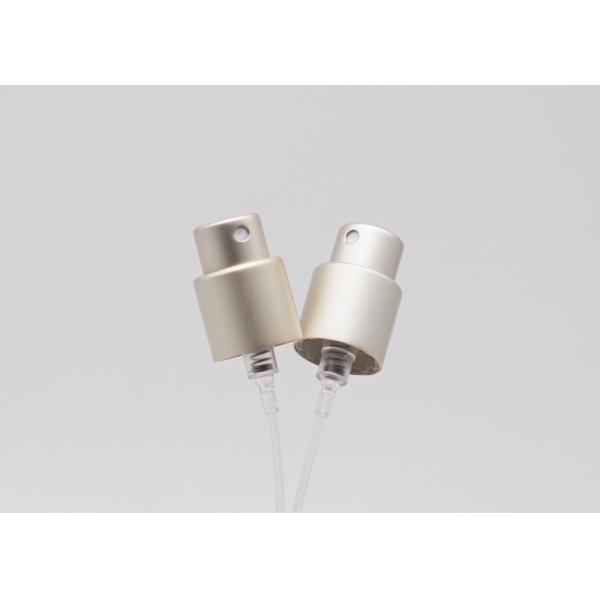 Gold Matte Hand Cream Pump Dispenser , Thick Lotion Dispenser