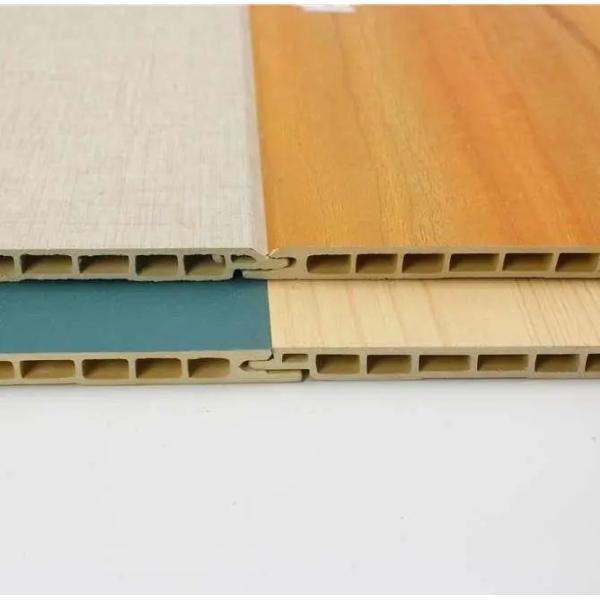 Tablero de pared decorativo integrado con paneles de pared interior de PVC contemporáneo de fibra de bambú