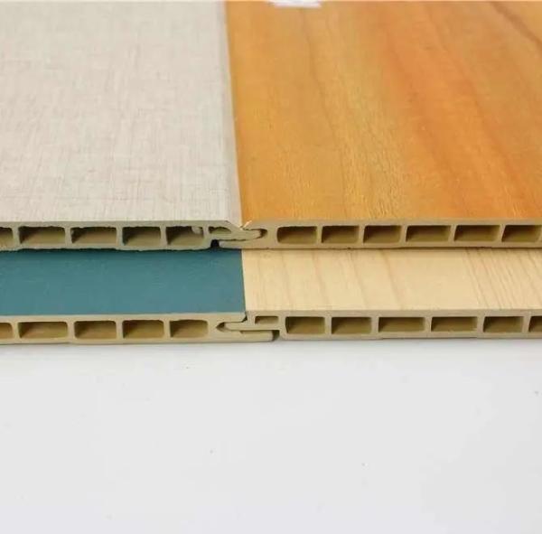 Relle Waterproof Bamboo Wood Fiber Integrated Wallboard Commercial PVC Wall Panels