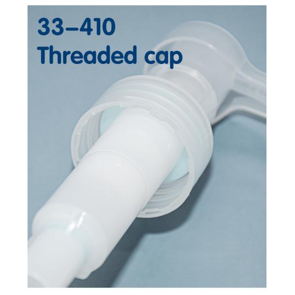 33-410 Todas las bombas de loción de plástico reciclaje cuidado de la piel sostenible embalaje UKAP10