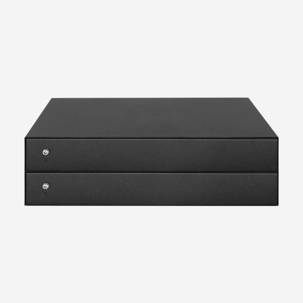 10 gigabits completos portuários Smart controlaram o interruptor do ponto de entrada com portos de 30W RJ45 e 2 entalhes de SFP