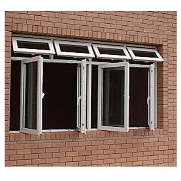Inspecção de terceiros Solução de decoração de fachada à prova de furacão Janela suspensa superior