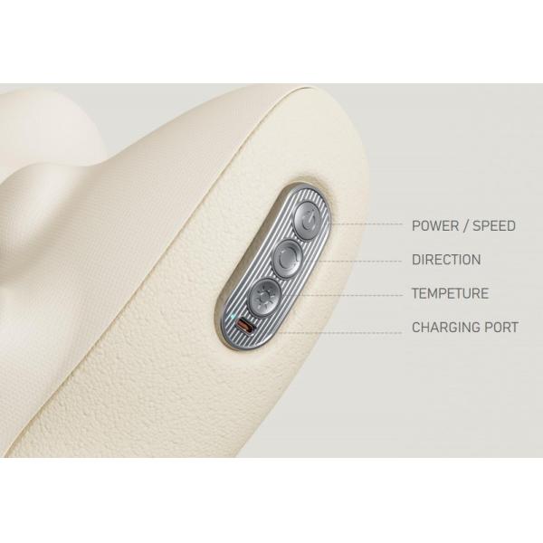 3W Rated Power Cordless Vibrating Heating Massage Ball for Shoulders Back and Abdomen